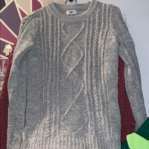 Gray sweater